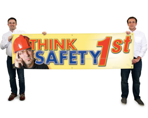 Think Safety First Banner