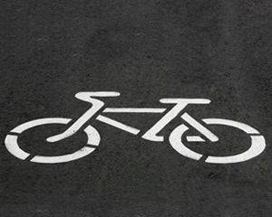 Traffic Bike Stencils