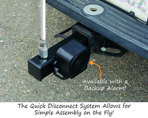 Warning Whip and Wheel Chock