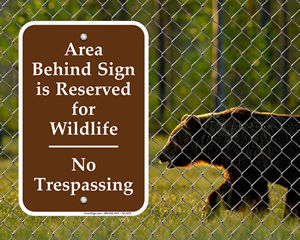 Wildlife Restoration Signs