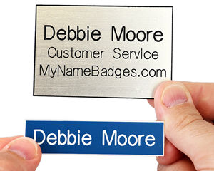 Engraved Name Tags