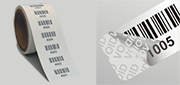 Barcode Labels on a Roll