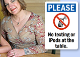 Create Your Own No Cell Phone Sign
