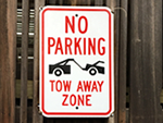 Customer Favorite Tow Signs