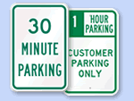 Parking Signs: Time Limits