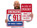 Looking for Emergency Signs?