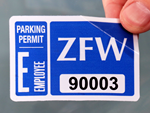 Explore Parking Sticker Templates