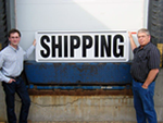 Giant Shipping Sign