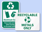 More Metal Recycling Labels