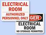 OSHA Electrical Room Signs