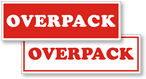 Overpack Shipping Labels
