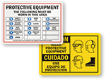 Protective Equipment Signs