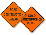 Custom Road Construction Signs