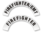 Rocker Fire Helmet Labels