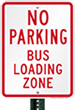 No Parking – Bus Zone