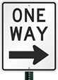 Stock One Way Signs