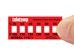 Temperature Monitor Labels