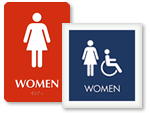 Looking for Womens Restroom Signs?