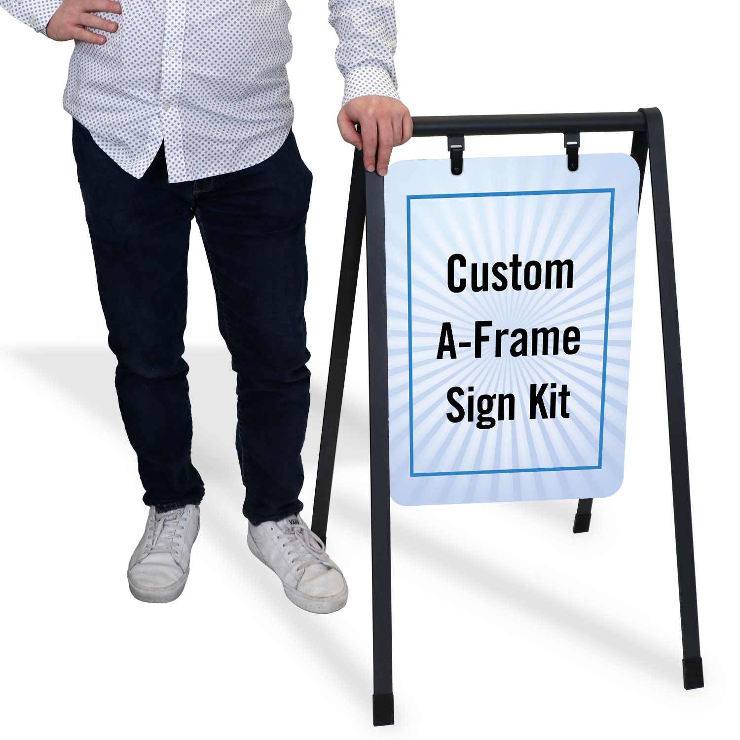 Sidewalk Signs - Custom A-Frame Signs | Free Artwork