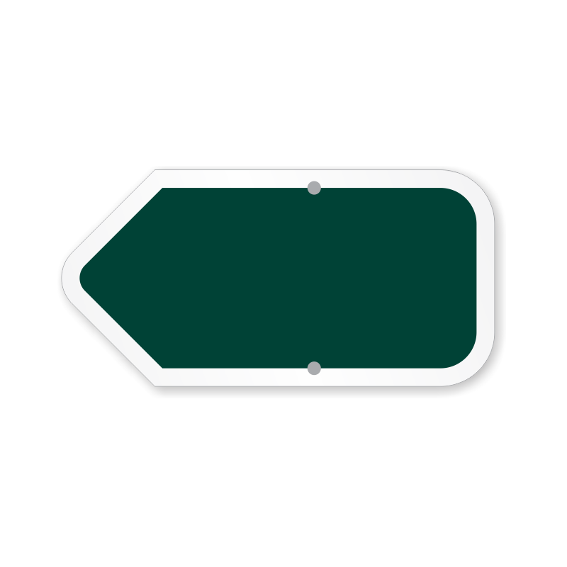 Hole 1 Golf Course Sign