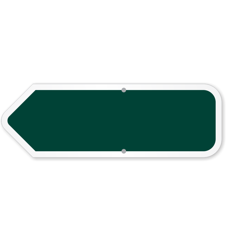 Hole 10 Golf Course Sign