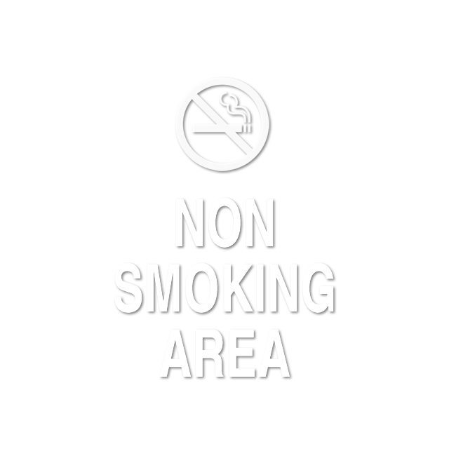 Non Smoking Area, with Graphic