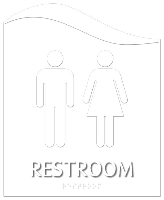 Pacific - Restroom Sign