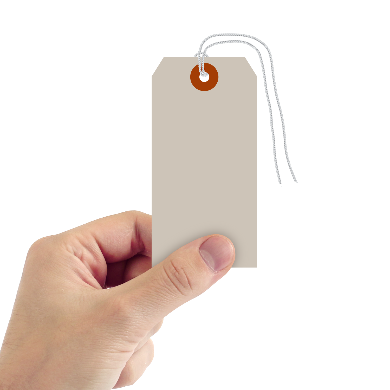 Grey Cardstock Tags (with strings)