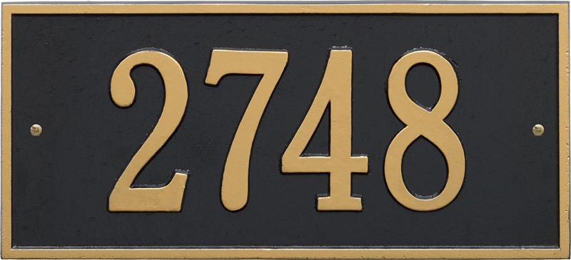 Hartford Standard One Line Wall Plaque Signs