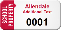 School Property  with Numbering