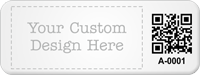 Personalized QR Barcode Asset Tag