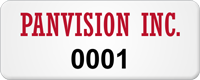 Design Company Info Tag with Numbering