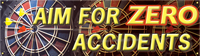 Aim for ZERO Accidents Banner
