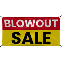 Blowout Sale Banner Retail Banner