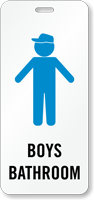 Boys Bathroom Hall Pass ID