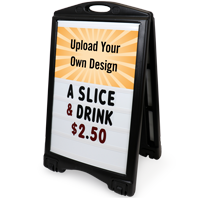 Custom Message Board Deluxe Header Sign 