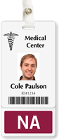 Na Badge Buddy For Vertical ID Cards