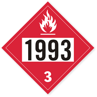 Flammable Placard