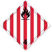 International Placard Flammable Liquids Placard