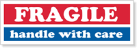 Fragile Handle Care Label Mailing Labels