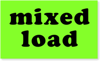 Mixed Load Label