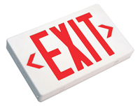 Universal LED Exit Sign, Double Faced Standard