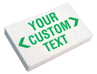 Custom Exit Sign - Green