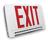 Lightpipe Led Exit Sign