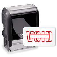 Self Inking Stamp   Void (Initial Box) Stamp