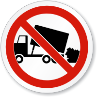 No Dumping Symbol