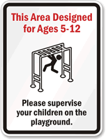Playground Rules Safety Sign