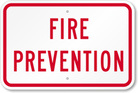Fire Prevention Sign