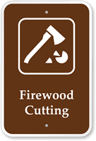 Firewood   Campground, Guide & Park Sign