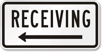 Receiving (arrow left)